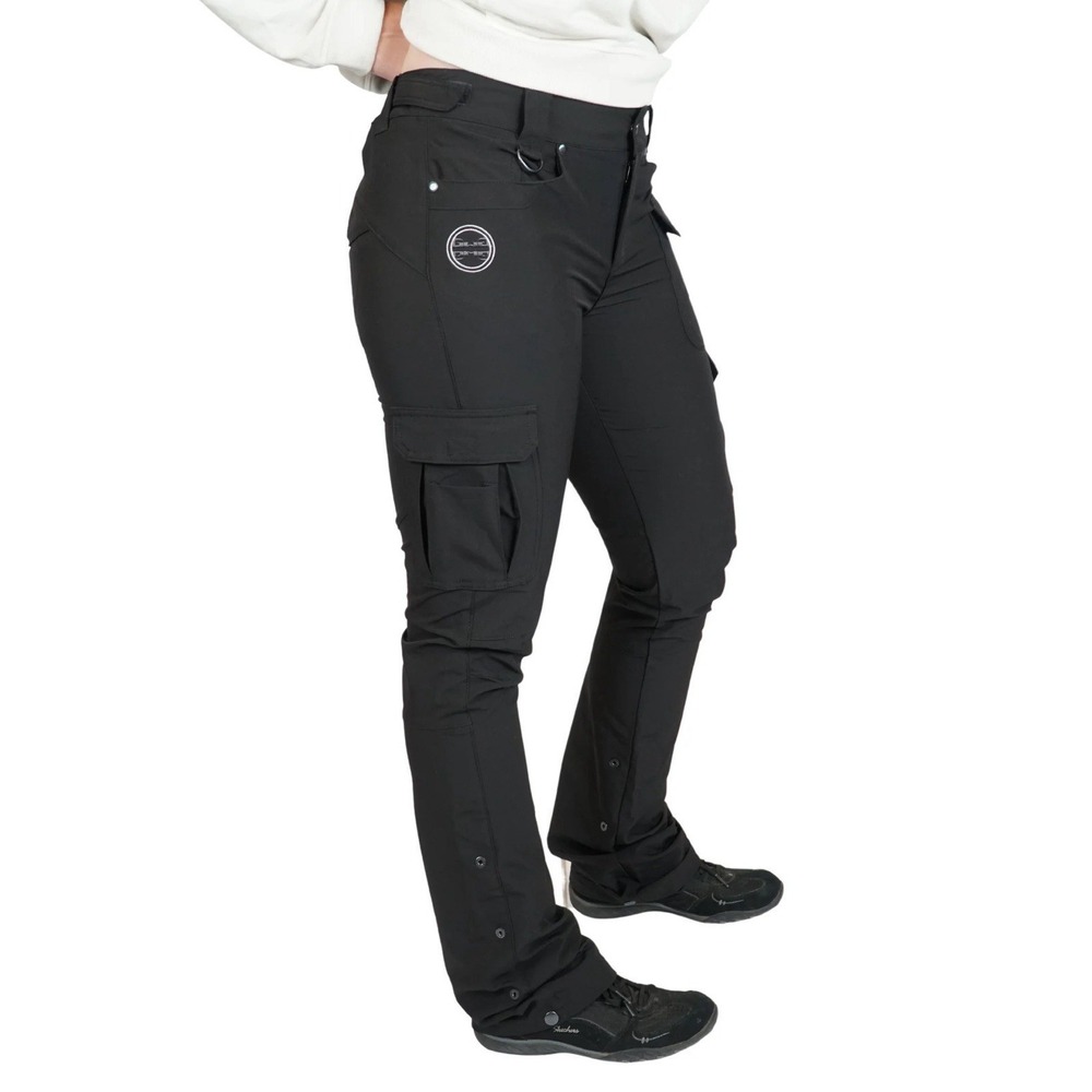 Girls With Guns Womens Tactical Carbine Range Cargo Pants Size XL Black Snap Hem